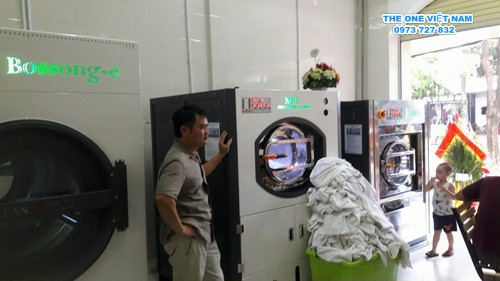 Dàn máy giặt công nghiệp Hàn Quốc